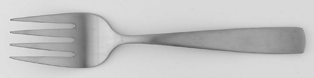 Bolo (Stainless) Large Solid Serving Fork by Yamazaki-1