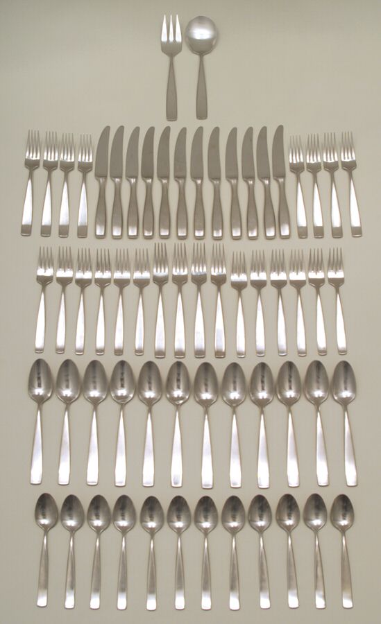 Bolo (Stainless) 62 Piece Set by Yamazaki-1