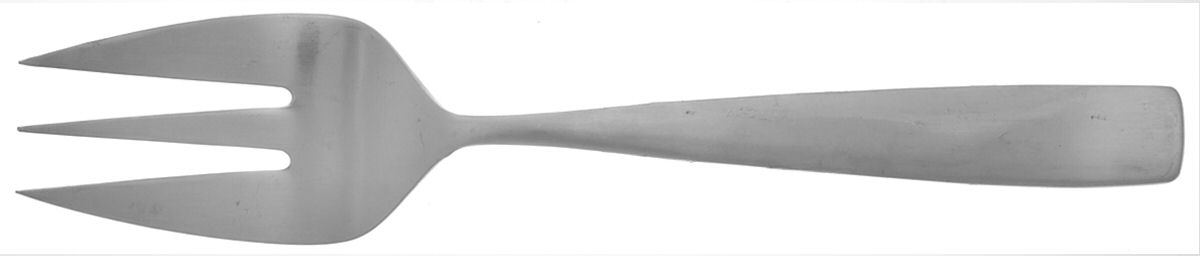 Bolo (Stainless) Solid Salad Serving Fork by Yamazaki-1