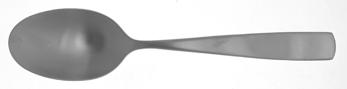 Bolo (Stainless) Large Solid Serving Spoon by Yamazaki-1