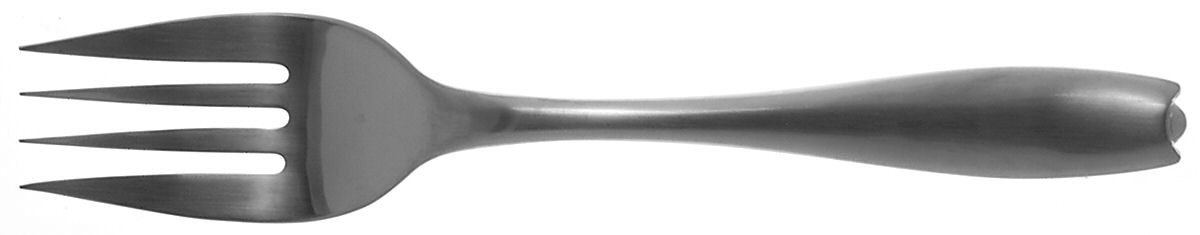Moonstruck (Stainless) Large Solid Cold Meat Serving Fork by Yamazaki-1