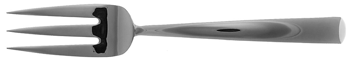 Variations (Stainless) Large Solid Cold Meat Serving Fork by Yamazaki-1