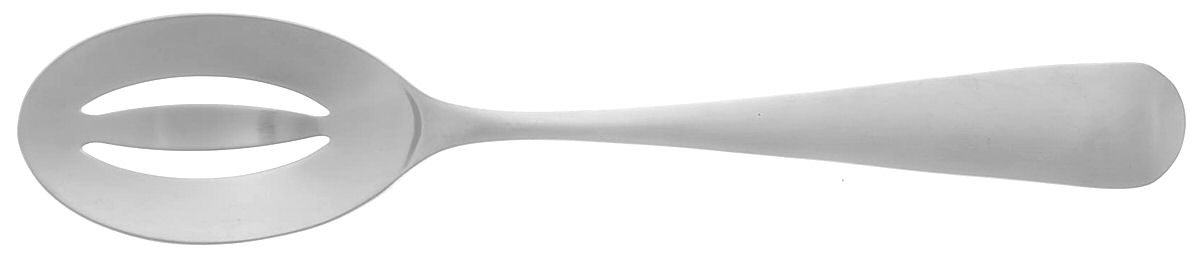 Median (Stainless) Pierced Solid Serving Spoon by Yamazaki-1