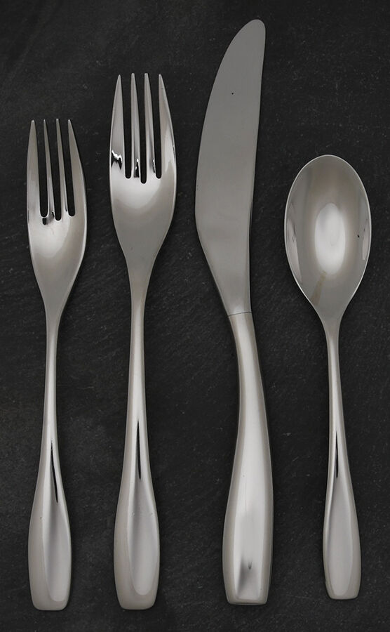 Oslo (Stainless) 4 Piece Place Setting by Yamazaki-1