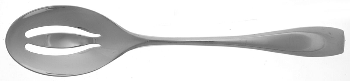 Oslo (Stainless) Pierced Tablespoon (Serving Spoon) by Yamazaki-1