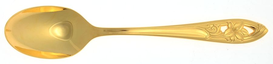 Essence-Gold Electroplate Teaspoon by Yamazaki-1