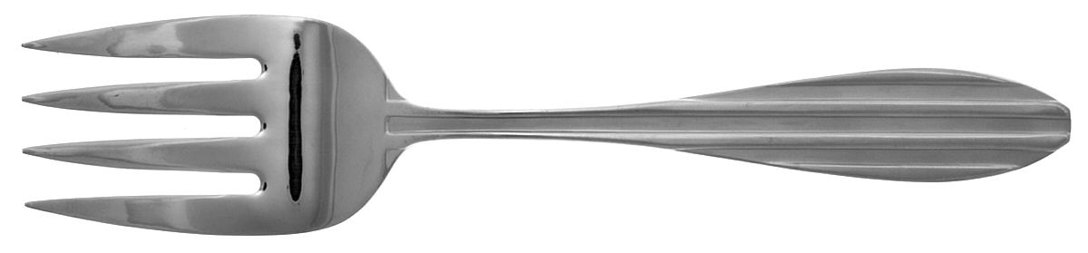 Triplex (Stainless) Solid Serving Fork by Yamazaki-1