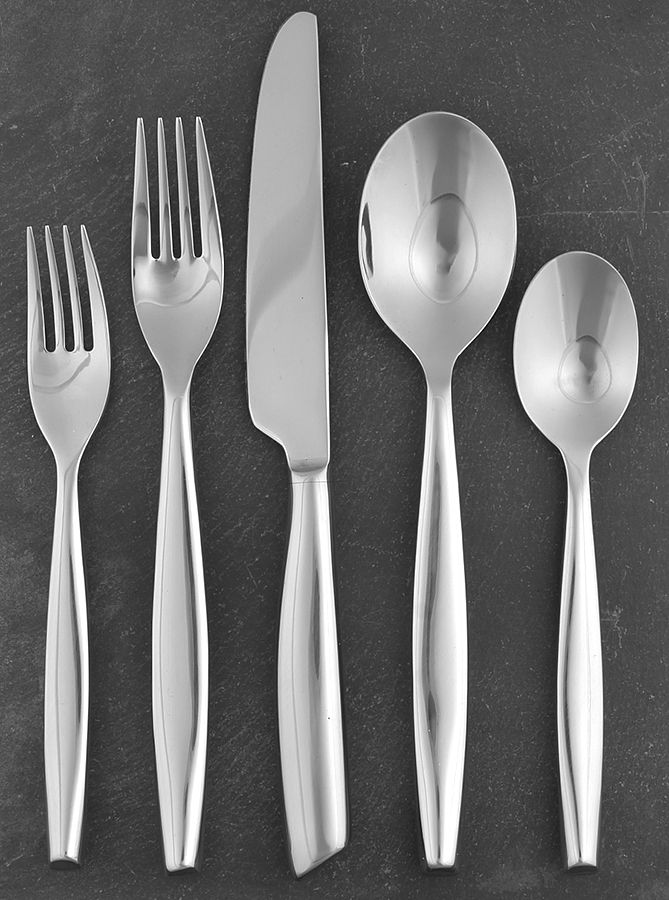 Tantalyn (Stainless) 5 Piece Place Setting by Yamazaki-1