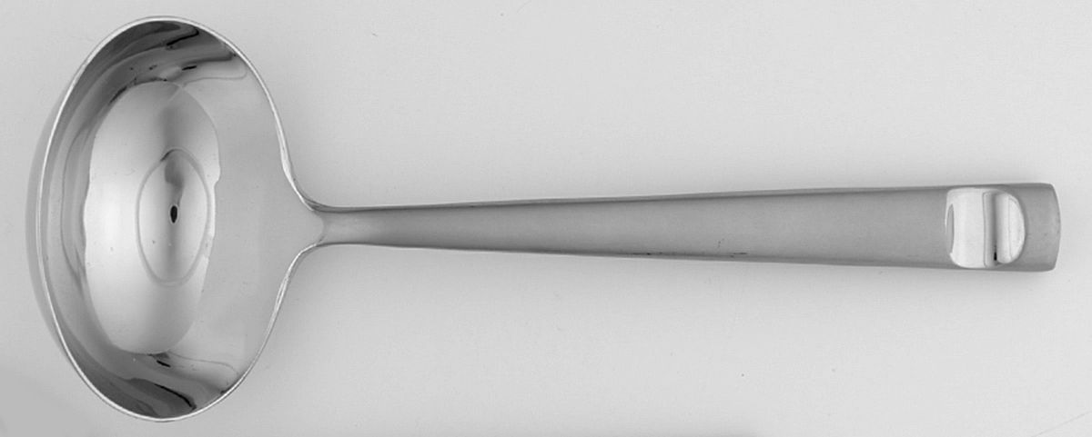 Eschelle Ice (Stainless) Solid Gravy Ladle by Yamazaki-1