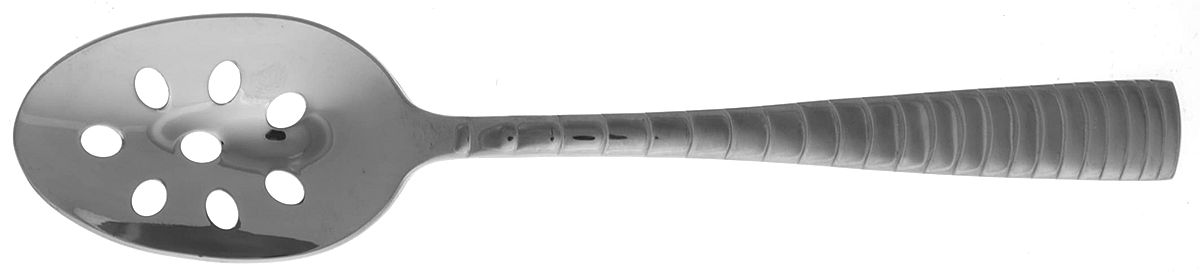 Nola (Stainless) Pierced Tablespoon (Serving Spoon) by Yamazaki-1