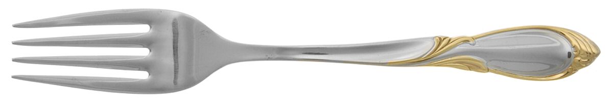 Virtue (Stainless, Gold Accent) Individual Salad Fork by Yamazaki-1