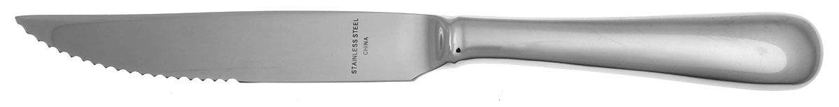 Hafnia (Stainless, Glossy) Steak Knife Individual Hollow, Serrate HC by Yamazaki-1