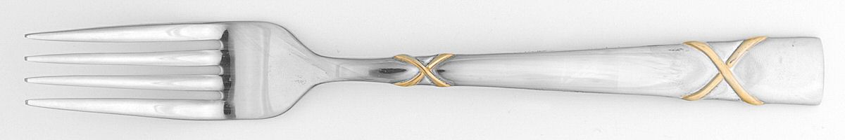 YAS38-Gold Accent (Stainless) Fork by Yamazaki-1