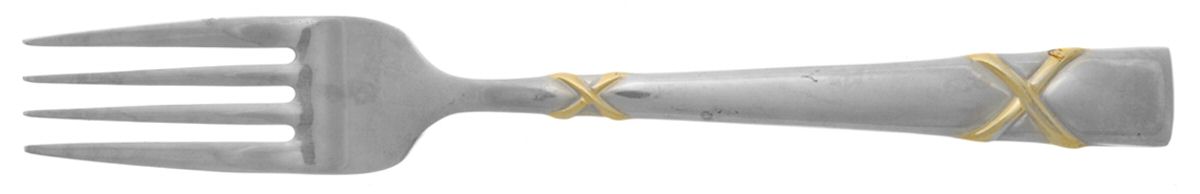 YAS38-Gold Accent (Stainless) Individual Salad Fork by Yamazaki-1