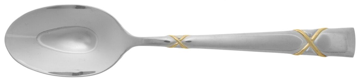 YAS38-Gold Accent (Stainless) Tablespoon (Serving Spoon) by Yamazaki-1