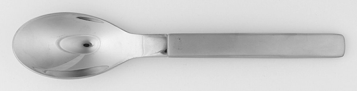 YAS44-Satin (Stainless) Place/Oval Soup Spoon by Yamazaki-1