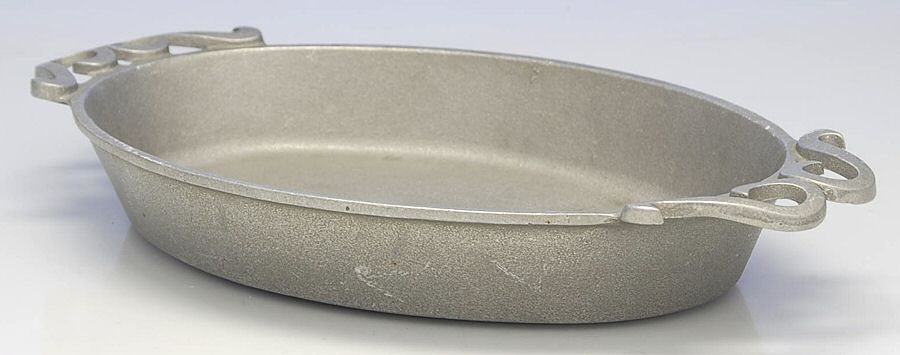 York Pewter Hollowware 15" Fish Stew Pan by Olde Country Reproductions-1