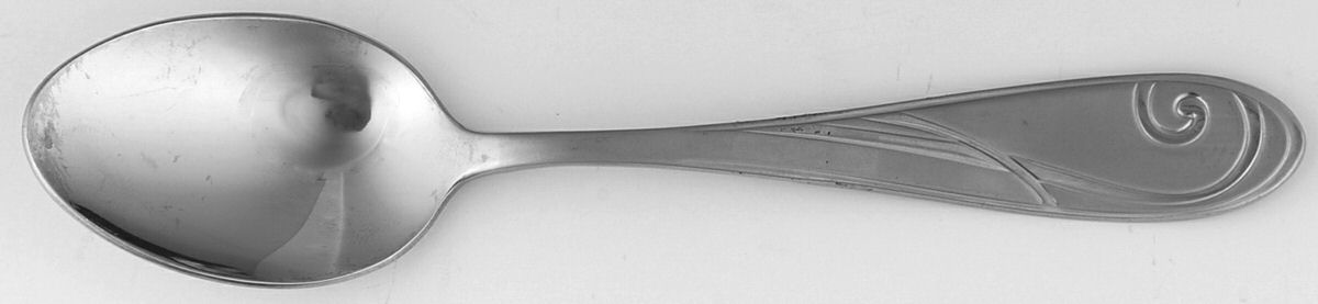Platinum Wave (Stainless) Teaspoon by Yamazaki-1