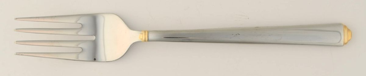 Dome-Gold Accent (Stainless) Individual Salad Fork by Yamazaki-1