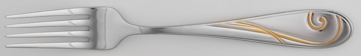 Golden Wave (Stainless) Fork by Yamazaki-1
