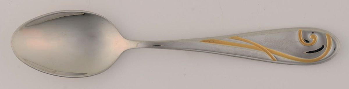 Golden Wave (Stainless) Teaspoon by Yamazaki-1