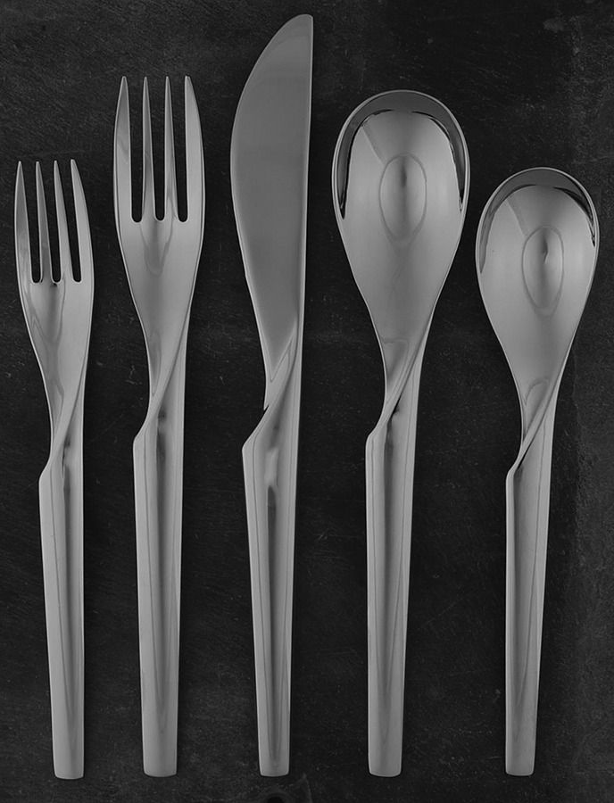 Alban (Stainless) 5 Piece Place Setting by Yamazaki-1