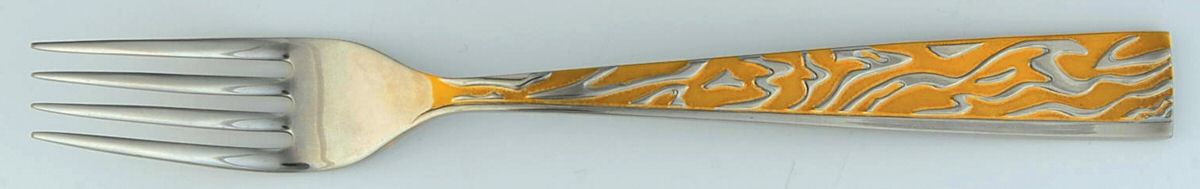 YAS49 (Stainless, Gold Accent) Fork by Yamazaki-1