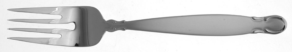 Trellis Path Ice (Stainless) Individual Salad Fork by Yamazaki-1