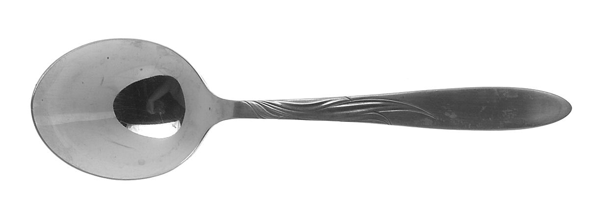 No. 520 (STAINLESS) Place/Oval Soup Spoon by Zilmeta-1