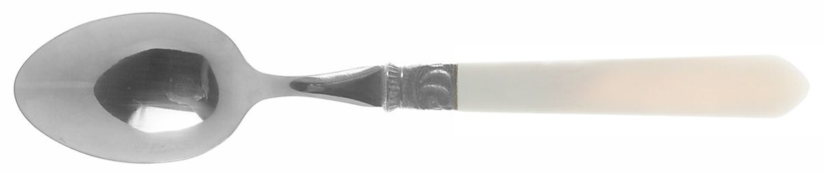 Rococo - Ivory Pearl (Stainless) Place/Oval Soup Spoon by Zrike-1