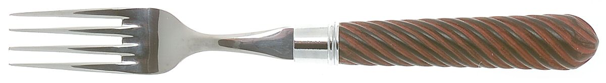 Torsade-Brown (Stainless) Individual Salad Fork by Zrike-1