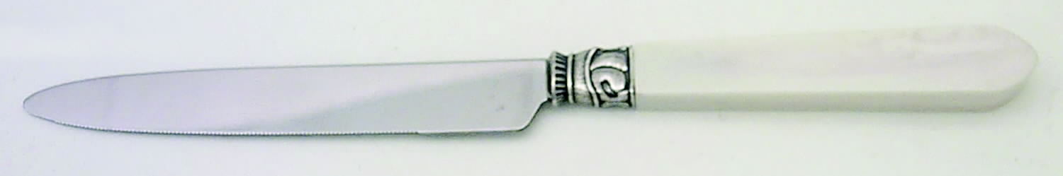 Rococo-White Pearl (Stainless) New French Hollow Knife by Zrike-1