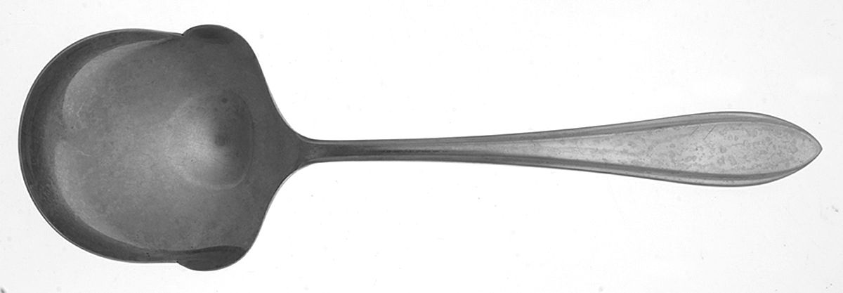 No. 518 (Stainless Solid Smooth Casserole Spoon by Zilmeta-1