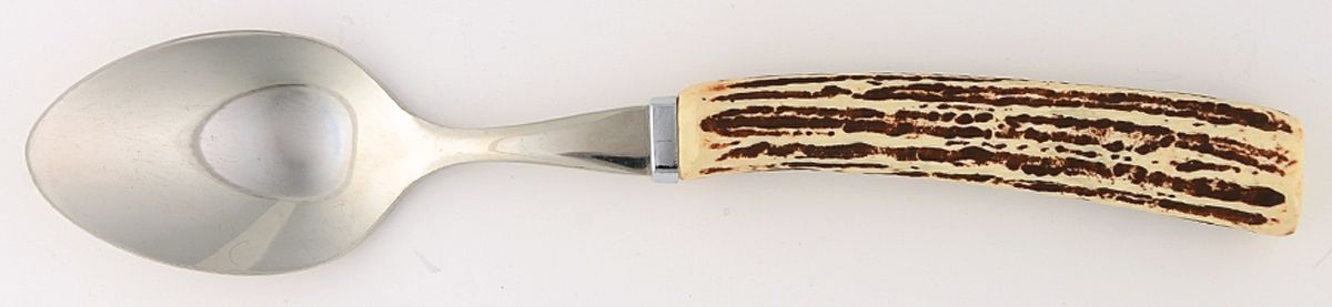 Stag Horn (Stainless) Teaspoon by Zrike-1