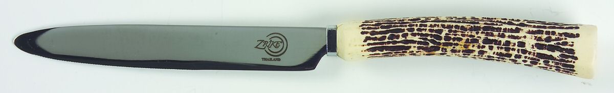 Stag Horn (Stainless) New French Hollow Knife by Zrike-1
