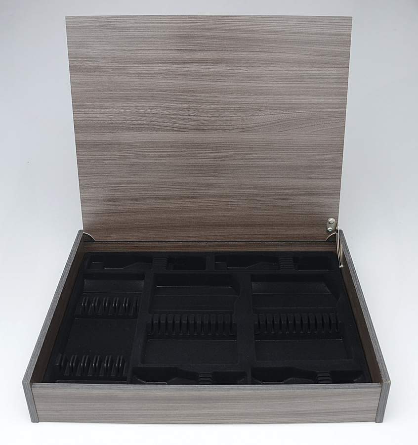 Silverplate Hollowware Flatware Chest-New/No Drawer by Zaramella Argenti-1