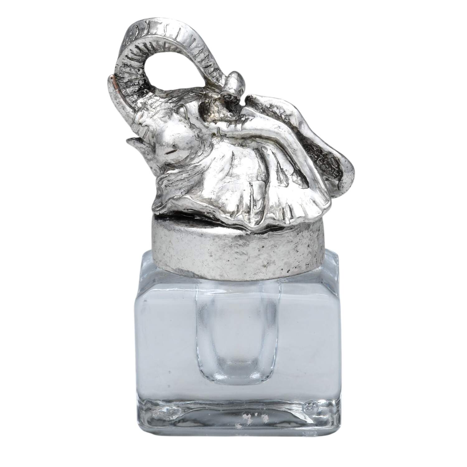 Elephants (Aluminum, Hollowware) Salt Shaker by Arthur Court-1
