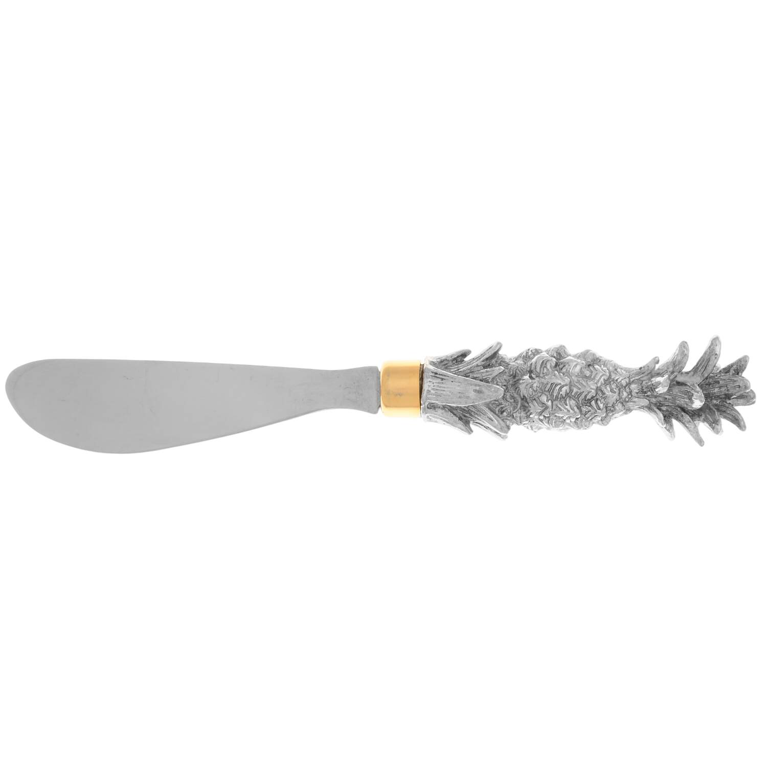 Pineapple (Aluminum, Hollowware) Hollow Handle All Purpose Spreader by Arthur Court-1