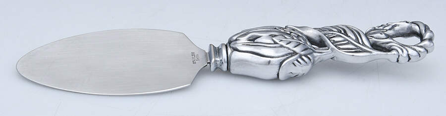 Magnolia (Aluminum, Hollowware) Solid Cheese Server by Arthur Court-1