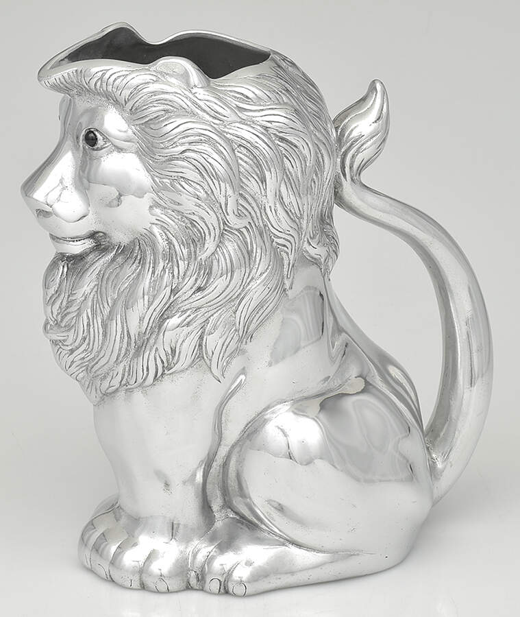 Safari (Aluminum, Hollowware) Figural Pitcher by Arthur Court-1