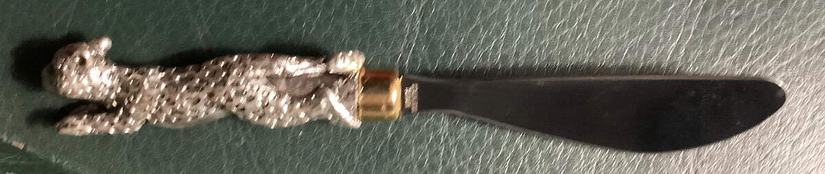 Safari (Aluminum, Hollowware) Hollow Handle All Purpose Spreader by Arthur Court-1