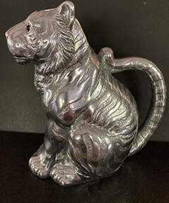 Safari (Aluminum, Hollowware) Figural Pitcher by Arthur Court-1