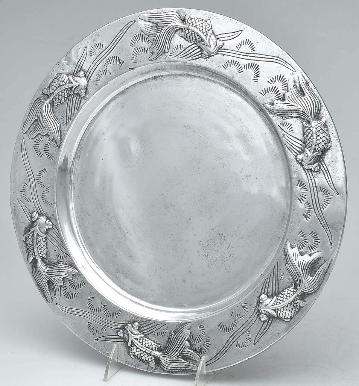 Wonders of the Water (Aluminum, Serveware) 13" Charger/Service Plate by Arthur Court-1