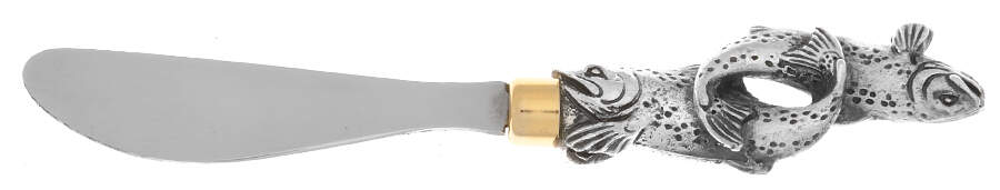 Wonders of the Water (Aluminum, Serveware) Hors D'Oeuvre Serving Knife by Arthur Court-1