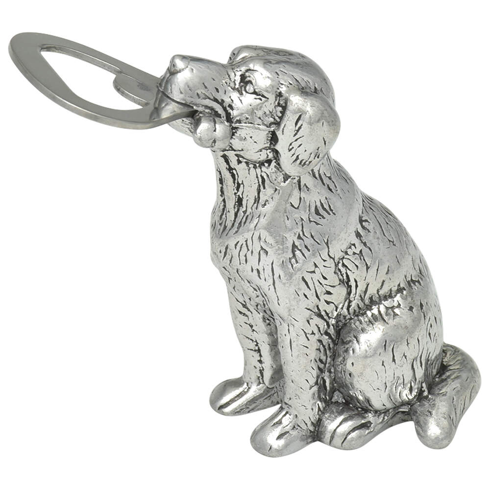 Pet (Metal, Hollowware) Bottle Opener with Stainless Bowl by Arthur Court-1