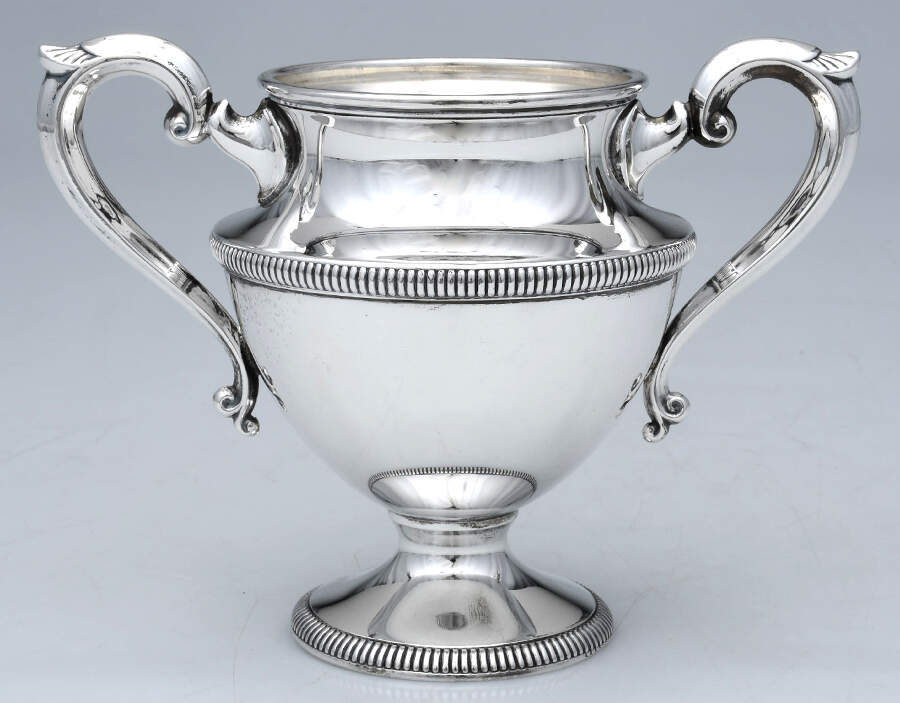 X100-Plain(Sterling, Hollowware) Sugar Bowl No Lid by Artcraft Silversmith-1