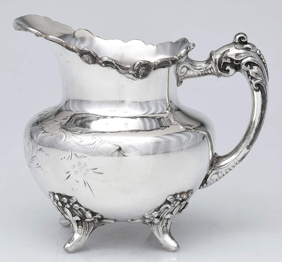 877 (Silverplate, Hollowware) Creamer by Adelphi-1