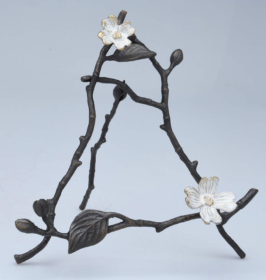 Dogwood Collection (Metal, Hollowware) Picture Frame Easel by Michael Aram-1