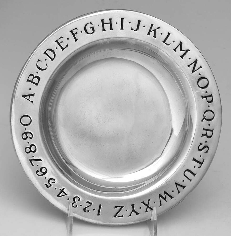 AI01 (Pewter, Hollowware) Salad Plate by American Inspirations-1