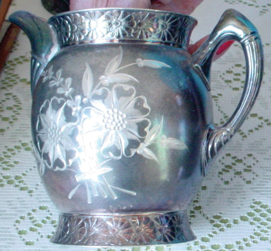 999 (Silverplate, Hollowware) Creamer by Barbour Silver (USA)-1